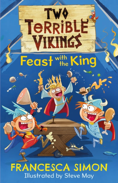 Two Terrible Vikings Feast with the King - 9780571349531