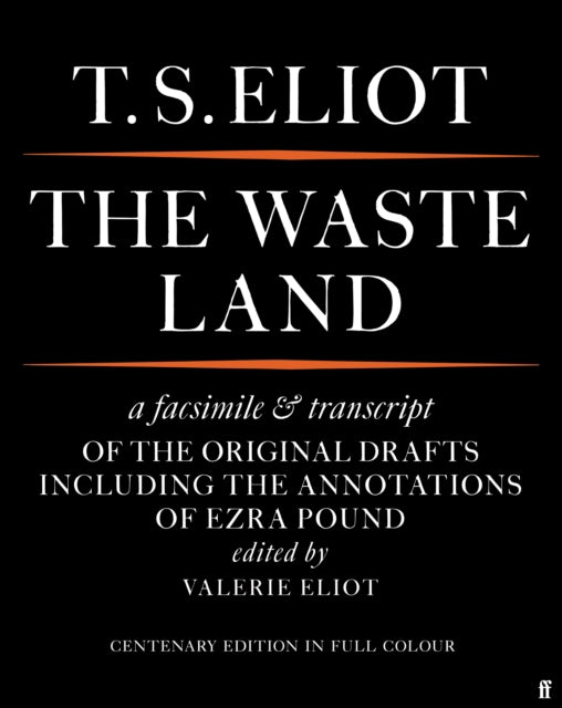 The Waste Land Facsimile - 9780571370856