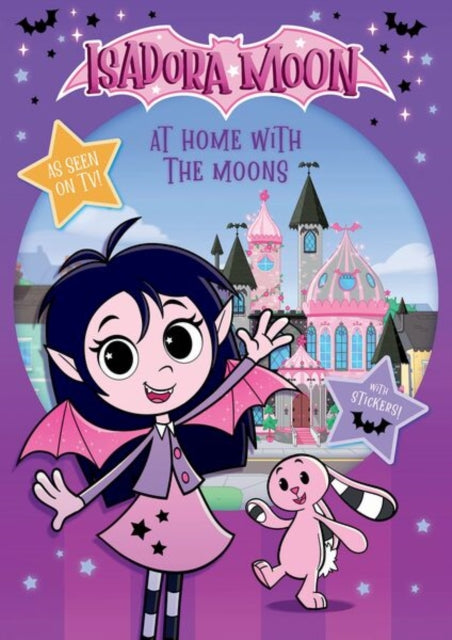 Isadora Moon: At Home with the Moons, packed with puzzles, colouring, drawing, and stickers (as seen on TV) - 9781382084703