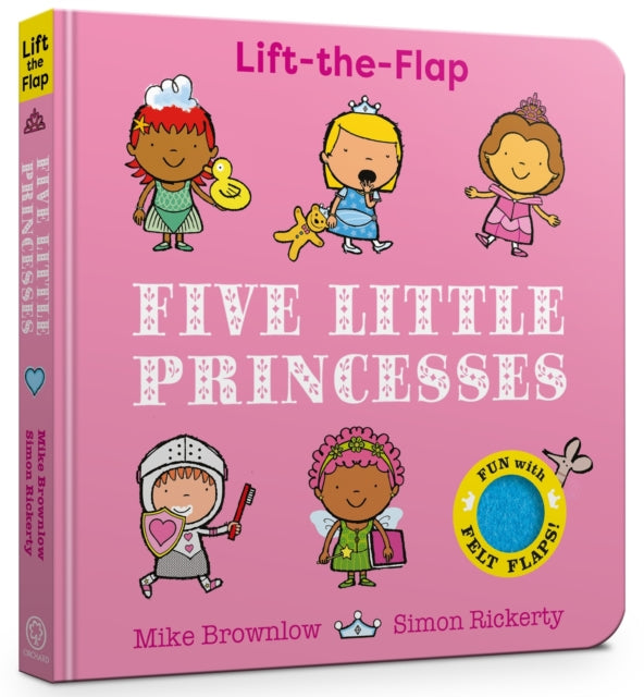 Five Little Princesses : A Felt Flaps Book - 9781408370698