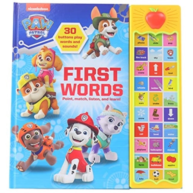 Nickelodeon PAW Patrol: First Words Sound Book - 9781503759329