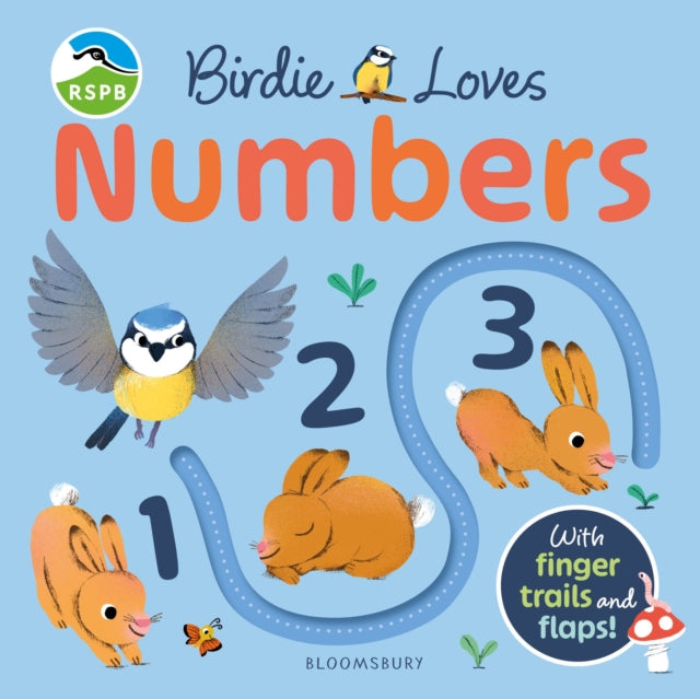RSPB Birdie Loves Numbers : With finger trails and lift-the-flap surprises! - 9781526671226