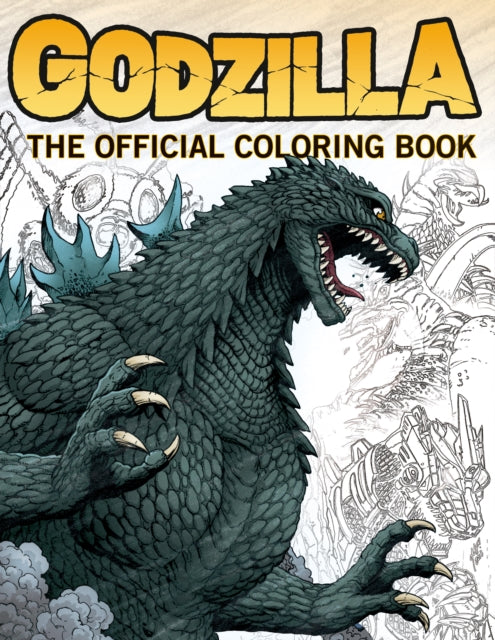 Godzilla: The Official Coloring Book - 9781803368054