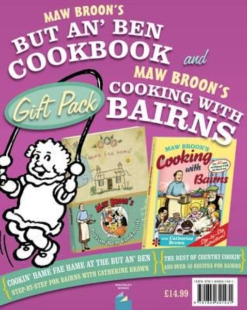 Maw Broon's But An' Ben and Maw Broon's Cooking with Bairns Giftpack - 9781849341448