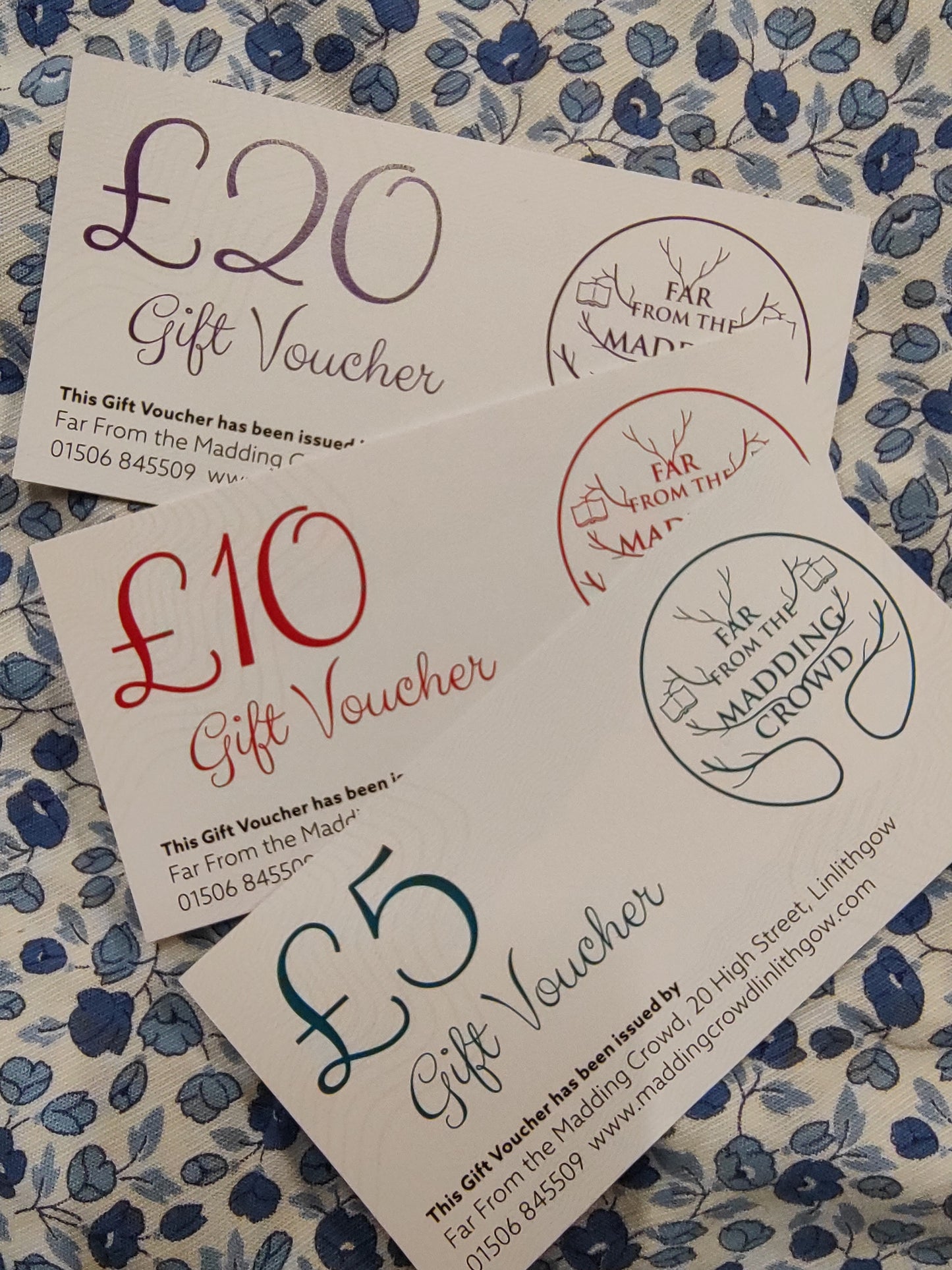 Far From the Madding Crowd Gift Voucher