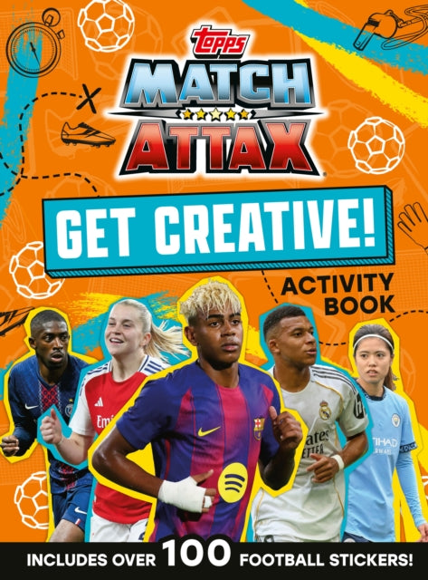 Match Attax Get Creative Sticker Activity Book - 9780008755478