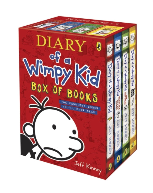 Diary of a Wimpy Kid Box of Books - 9780141341415