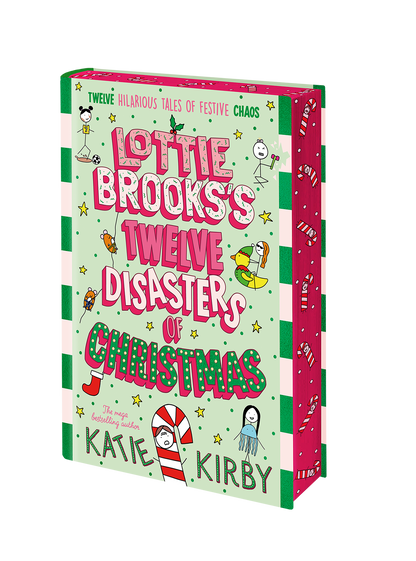 Pre-Order for 8th October 2026: Signed Indie Exclusive copy of Lottie Brooks's Twelve Disasters of Christmas by Katie Kirby