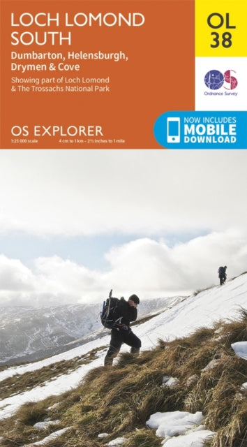 Loch Lomond South, Dumbarton & Helensburgh, Drymen & Cove : OL 38 - 9780319242773