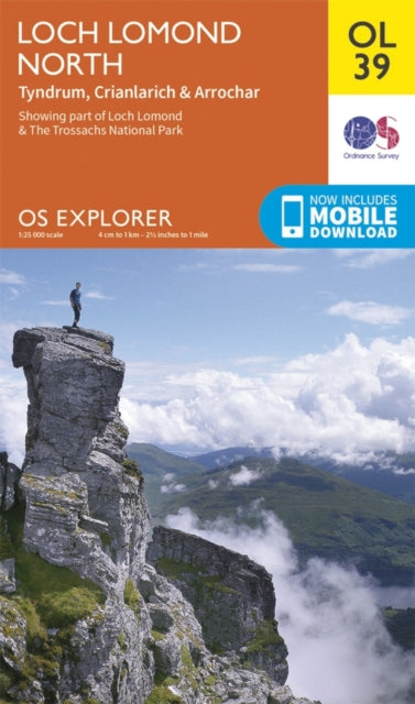 Loch Lomond North, Tyndrum, Crianlarich & Arrochar : OL 39 - 9780319242780