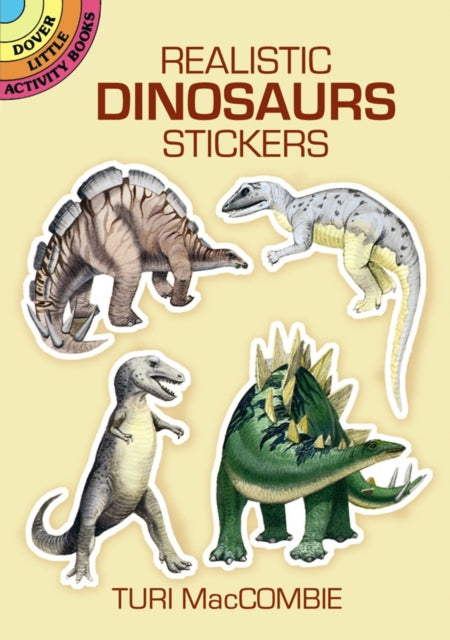 Realistic Dinosaurs Stickers - 9780486280660