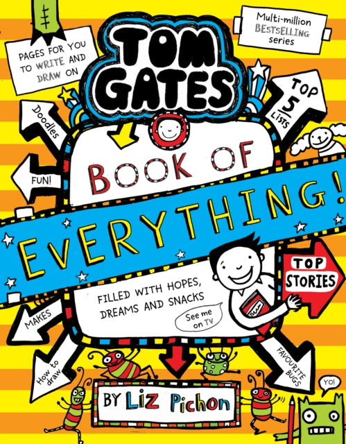 Tom Gates: Book of Everything PB - 9780702339431