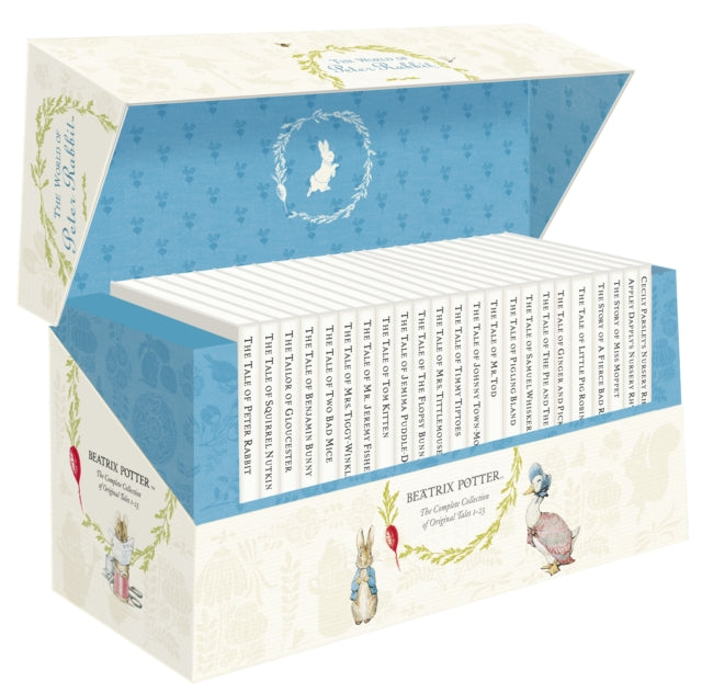 The World of Peter Rabbit - The Complete Collection of Original Tales 1-23 White Jackets - 9780723275923