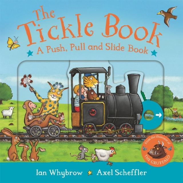 The Tickle Book: A Push Pull and Slide Book : A laugh-out-loud interactive adventure, perfect for preschoolers! - 9781035053780