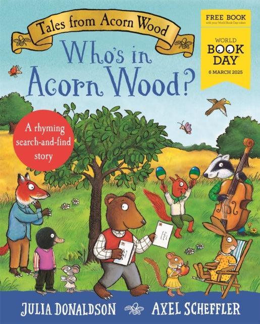 Tales from Acorn Wood: Who's in Acorn Wood? World Book Day 2025 : A rhyming search-and-find mini book - 9781035059225