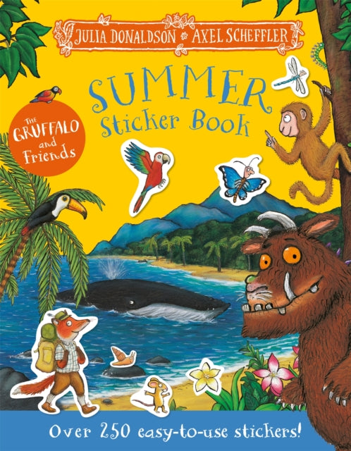 The Gruffalo and Friends: Summer Sticker Book : Over 250 easy-to-use stickers! - 9781035082179