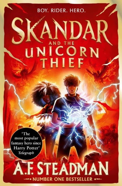 Skandar and the Unicorn Thief : GO ALL IN for the National Year of Reading with the biggest fantasy adventure series since Harry Potter - 9781398556799