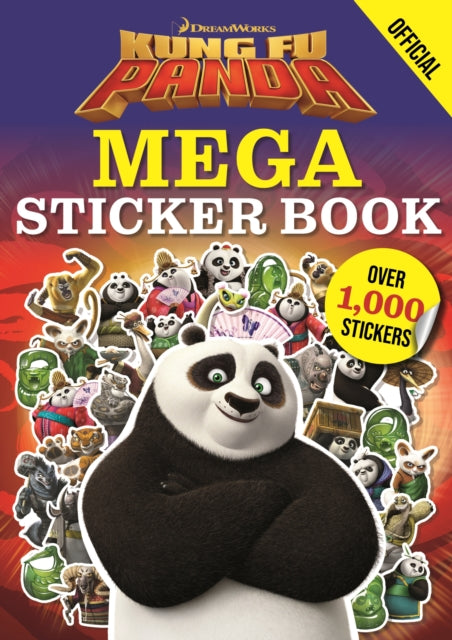 Kung Fu Panda Mega Sticker Book - 9781408375938