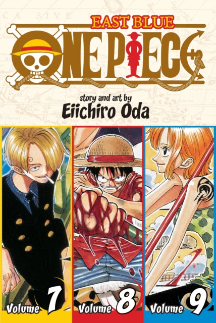 One Piece (Omnibus Edition), Vol. 3 : Includes vols. 7, 8 & 9 Volume 3 - 9781421536279
