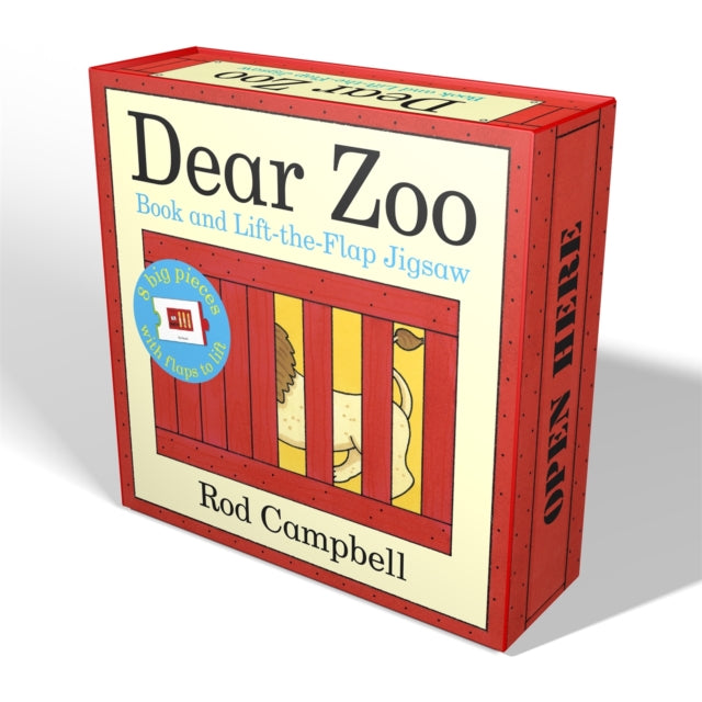Dear Zoo Book and Lift-the-Flap Jigsaw Puzzle - 9781529074710