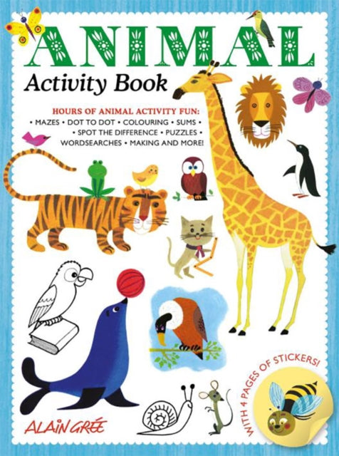 Animal Activity Book - 9781787080188