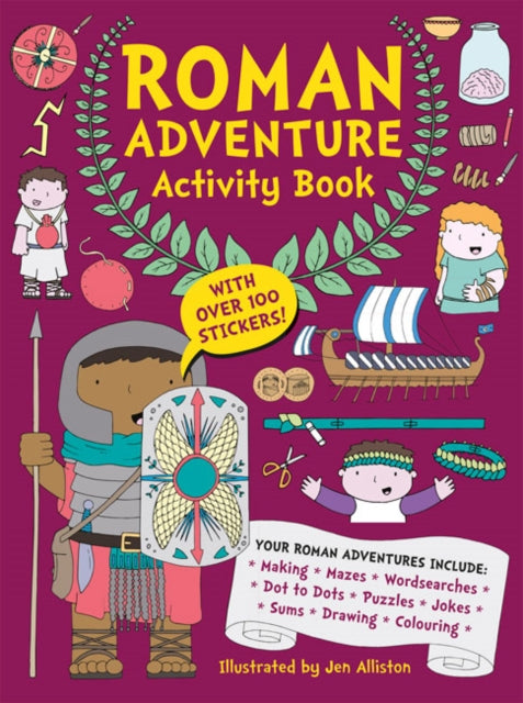 Roman Adventure Activity Book - 9781787080423