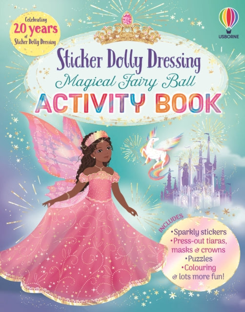 Sticker Dolly Dressing Magical Fairy Ball Activity Book - 9781836042600