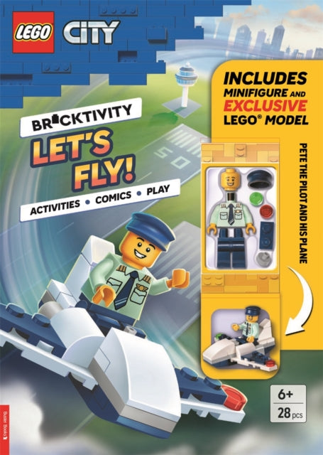 LEGO® City: Let's Fly (with Pete the Pilot minifigure and exclusive plane model) - 9781837251759