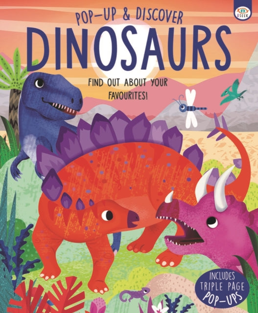 Pop Up and Discover Dinosaurs - 9781915995667