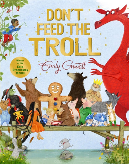 Pre-Order for 1st October 2026: SIGNED Indie exclusive edition of Don't Feed The Troll by Emily Gravett