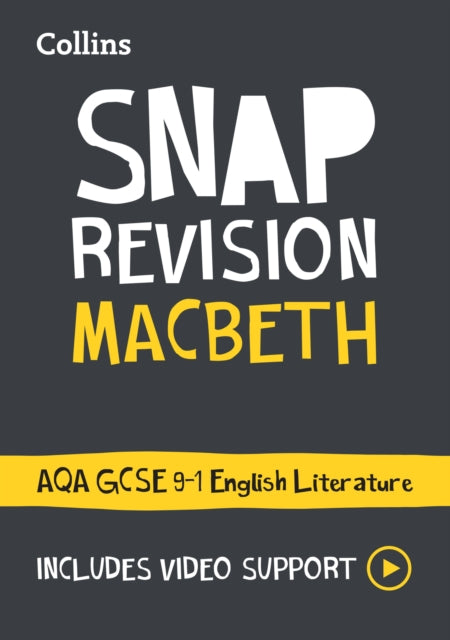 Macbeth: AQA GCSE 9-1 English Literature Text Guide : Ideal for Home Learning, 2022 and 2023 Exams-9780008551520
