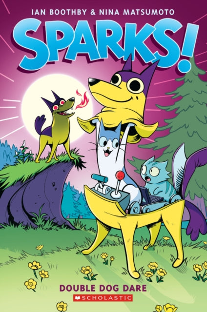 Double Dog Dare: A Graphic Novel (Sparks! #2)-9781338339901